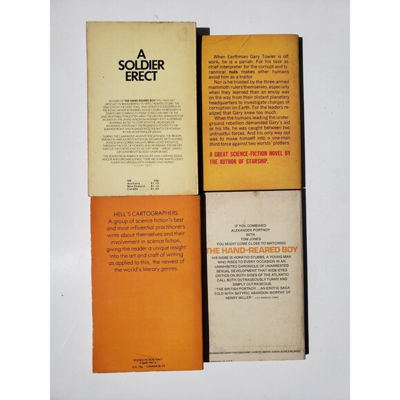 Brian Aldiss 4x Vintage Paperback Bundle Hell's Cartographers Science Fiction - Picture 2 of 16